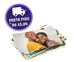 Revelação de fotos Frete Fixo