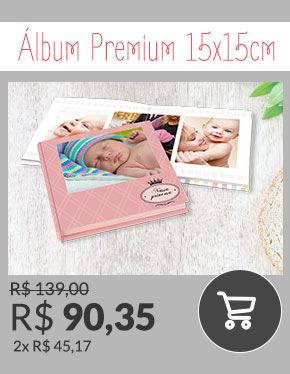 Fotolivro premium 15x15cm