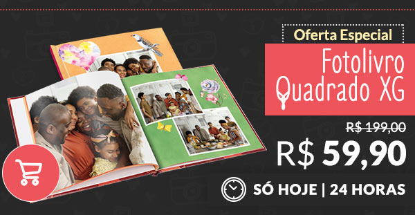 Fotolivro Quadrado XG