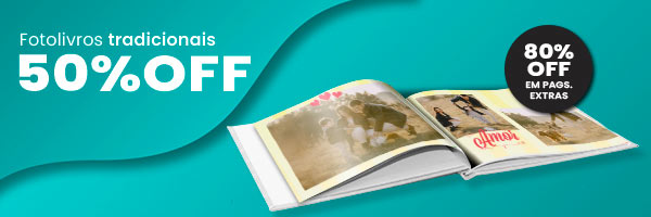 Fotolivro com 50% off - Nicephotos