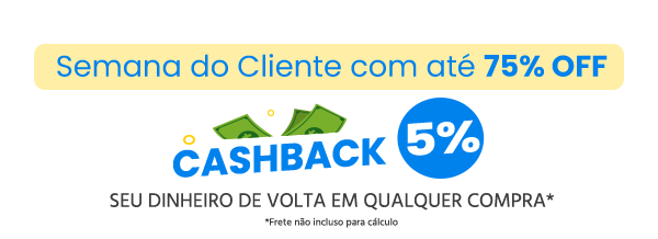 Cashback de 5% em qualquer compra* - Nicephotos