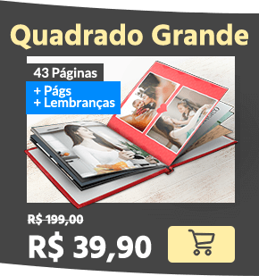 Quadrado Grande com 43 páginas