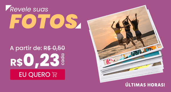 Oferta especial de Revelação de Fotos 10x15cm - Nicephotos