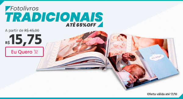 Oferta de Fotolivro clássicos com até 65% off - Nicephotos