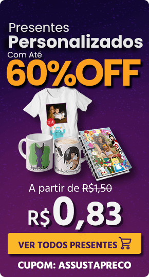 Presentes com 60%off