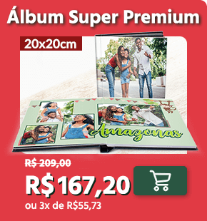 Álbum super premium por R$167,20