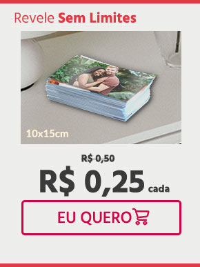 Reve sem limites por R$0,25/cada