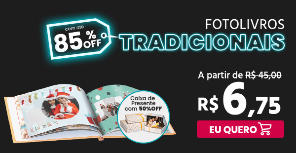 Fotolivros com 85% off - Nicephotos