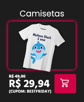 Camiseta por R$29,94 - Nicephotos