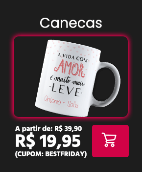 Caneca por R$19,95 - Nicephotos