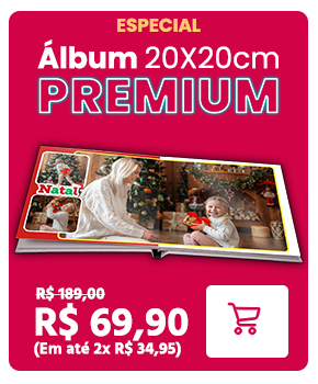 Álbum premium 20x20cm - Nicephotos