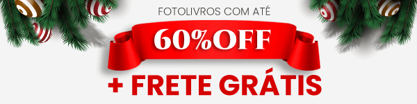 60% off em fotolivros - Nicephotos