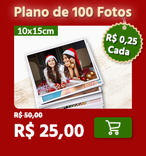 Plano de 100 fotos por R$25,00 - Nicephotos