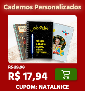 Cadernos personalizados - Nicephotos