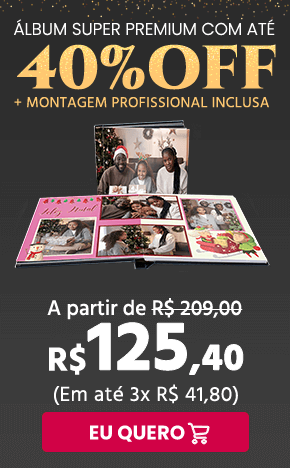  fotolivro superpremium com até 40%off