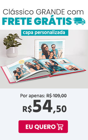 Clássico grande com capa personalizada