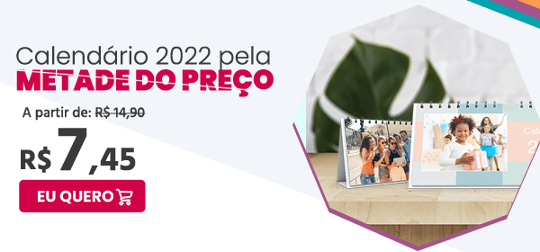 Calendários 2022- Nicephotos