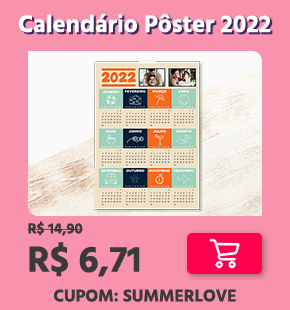 Calendário pôster 2022