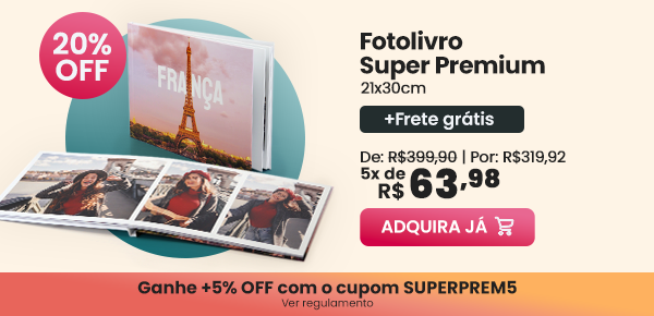 Super premium 20% OFF + Frete grátis - Nicephotos