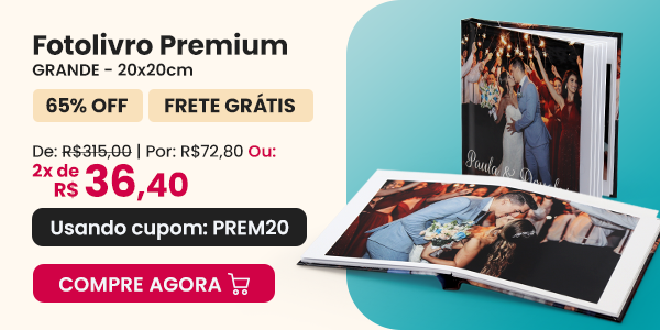 Premium 20x20cm 65% + frete grátis - Nicephotos