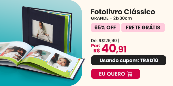 Fotolivro classico grande c/ 65% OFF + frete grátis - Nicephotos