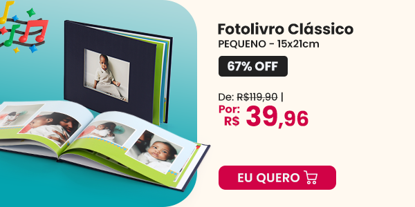 Fotolivro classico pequeno c/ 65% OFF - Nicephotos