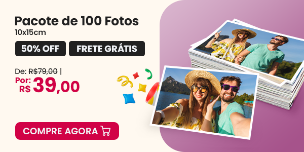 100 fotos 10x15 39,00 + Frete grátis - Nicephotos