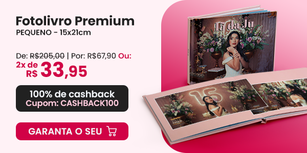 Fotolivro Premium 15x21cm R$ 67,90 - Nicephotos