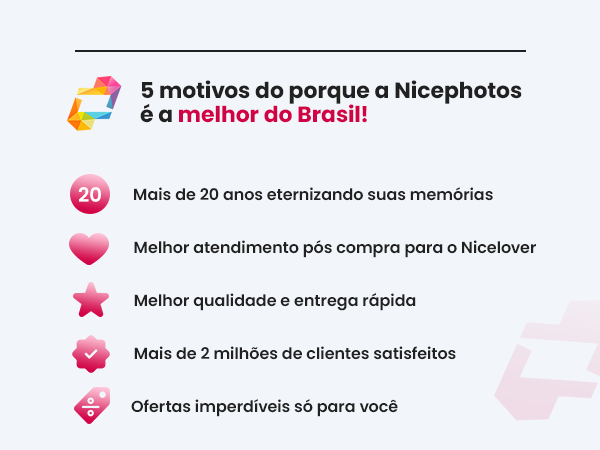  Motivos para comprar na Nicephotos