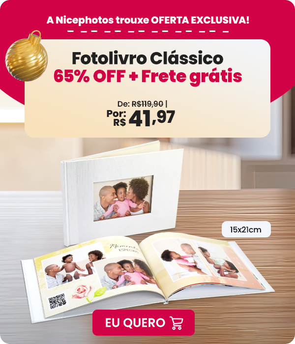 Fotolivro classico 15x21 - Nicephotos